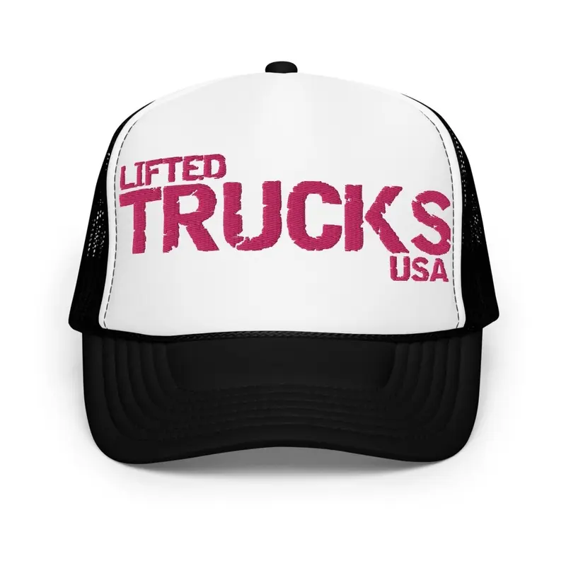 FOAM TRUCKER W/FUCHSIA